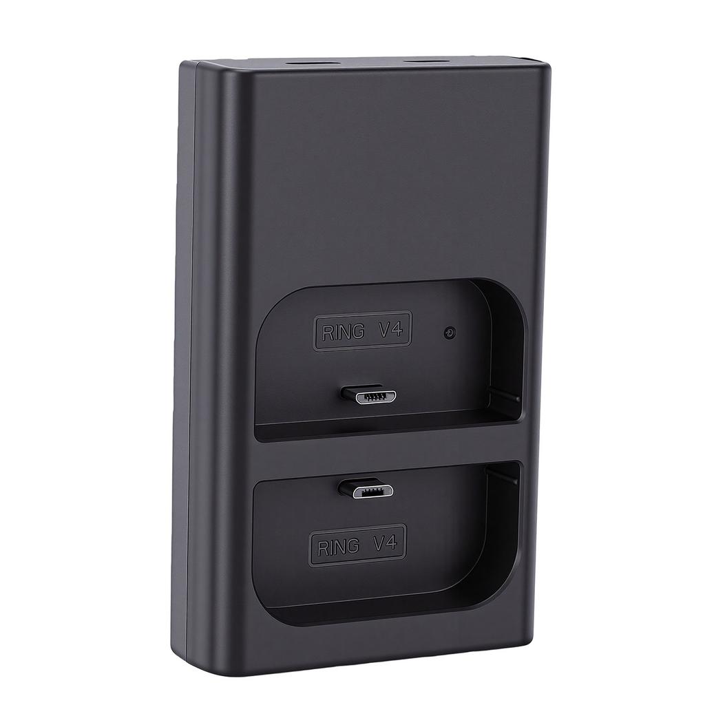 Doorbell Battery Charger Fit for Ring Doorbell 2 3 3 Plus Doorbell Dual Port Battery Charger Station
