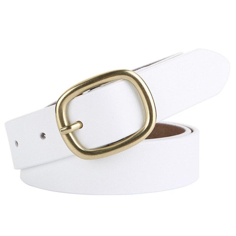 Zency Cureaua de talie din piele naturala moale Curea de moda de lux de inalta calitate pentru femei Nou Clasic Vintage Cureaua pentru femei