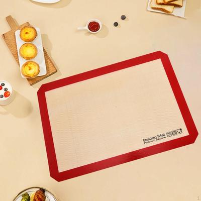 Non Stick Silicone Bakeware Mat, Food Tray for Professional Baking of Bread and Macaroons