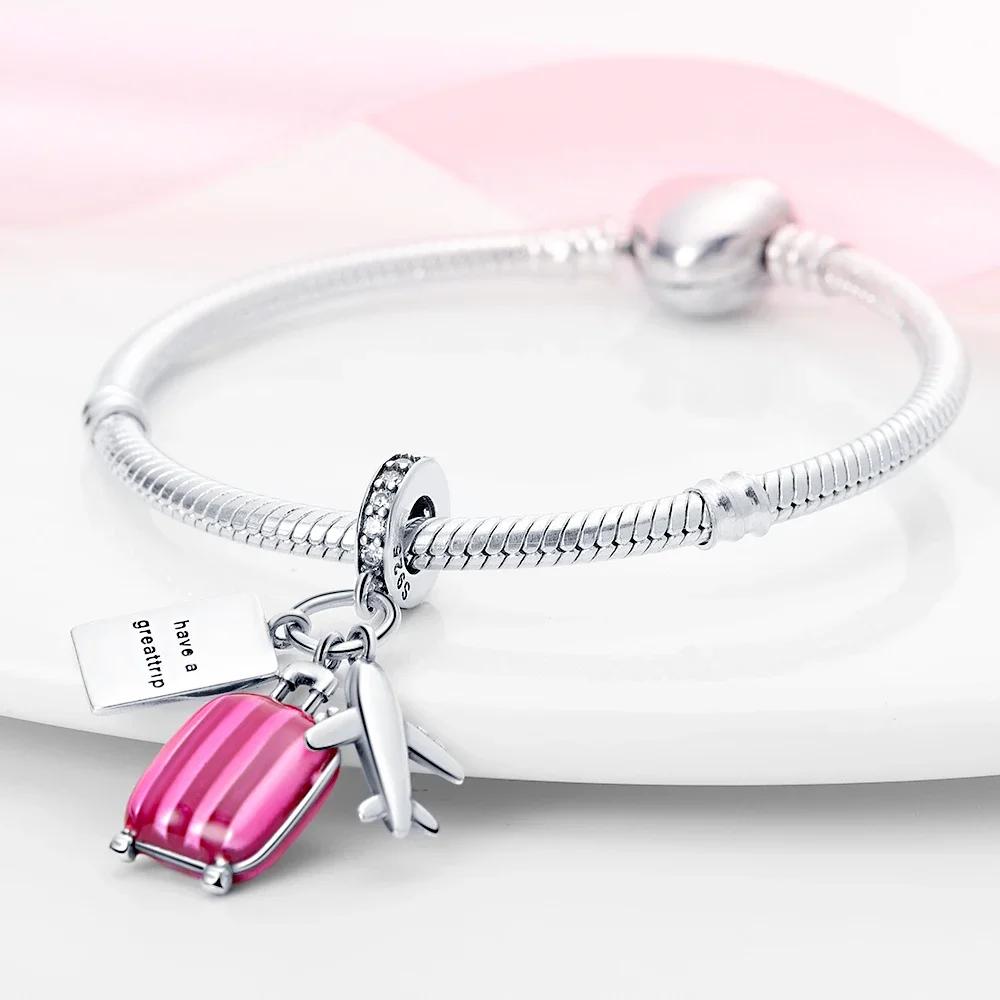 Funny Charm Bead Components Collection Copper Metal Creative Stainless Metal Quirky Small Bead Components Pendant Bead Component Keychain Bracelet