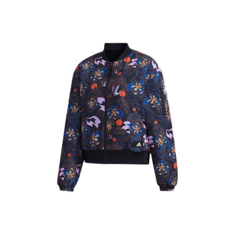 

adidas Women s CNY Reversible Bomber Jacket GG0770 XS