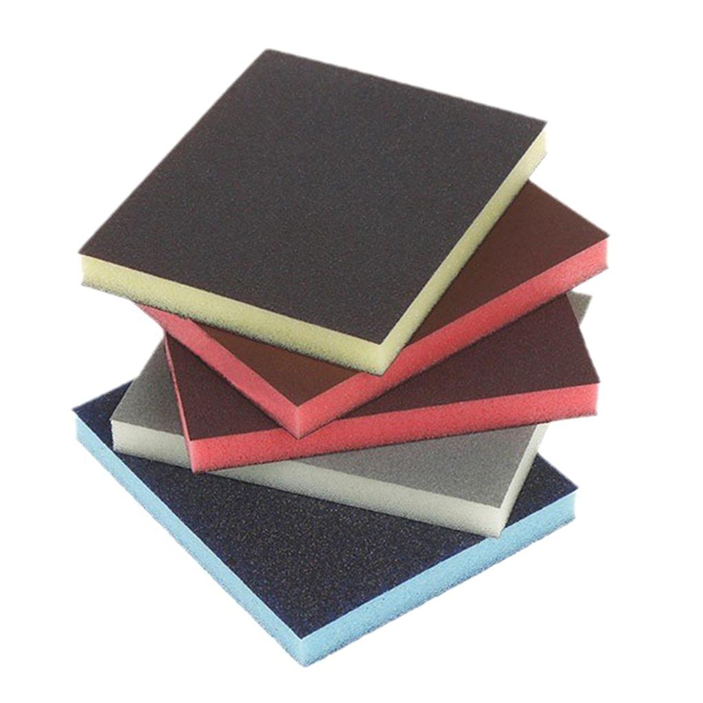 Comfort Grip Sandpaper Sanding Sponge Flexible & Firm for Precisions Sanding Home Repair Efficient Smoothing Refinishing