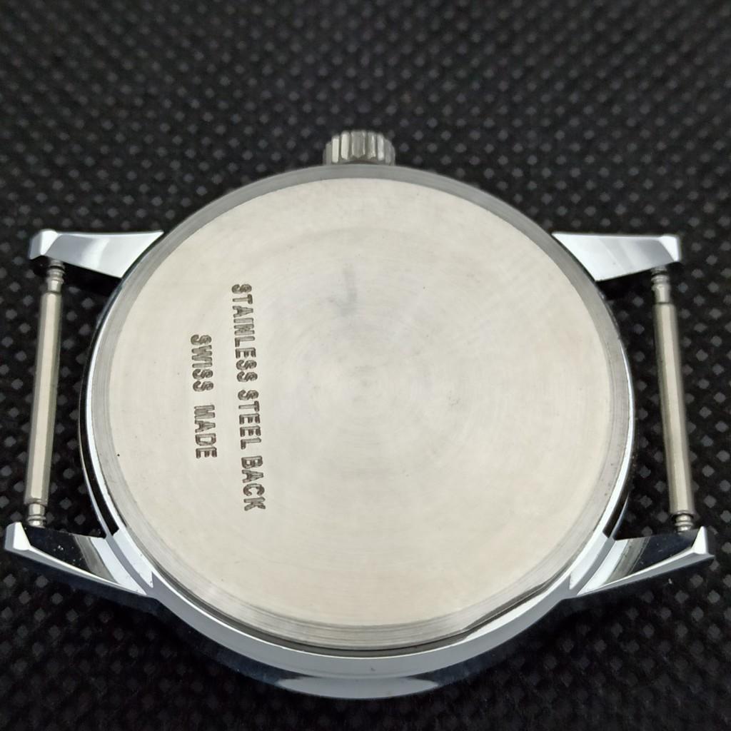 VINTAGE MONTINE 17J INCABLOC AUFZUG SCHWEIZER HERRENUHR a285411-4