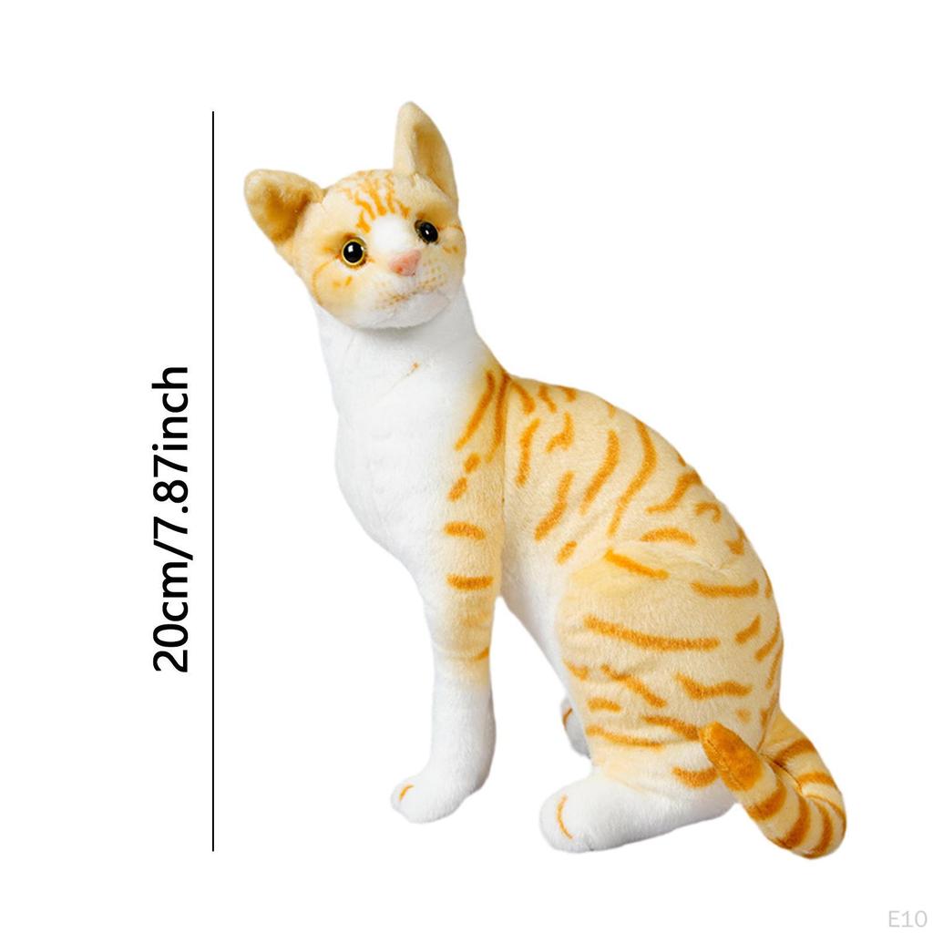 Cartoon Cat Plush Doll for Kids Room and Birthday Celebrations