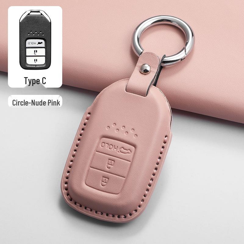 Honda Key Cover: Compatible with Vezel, Odyssey, CR-V, Accord, Civic, XR-V, Lingpai, UR-V, Fit, and Haoying.
