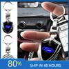Car Sticker 2025 Hot 1pc Car Metal Aluminum Badge Key Ring Key Chain Car Goods For Ford Focus Mondeo Kuga Fiesta MK7 Escort Expl