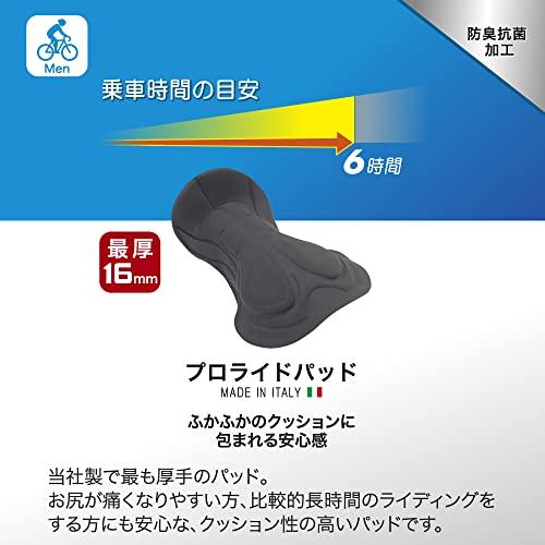 Black Emblem Pro Ride Pad Cycling Shorts