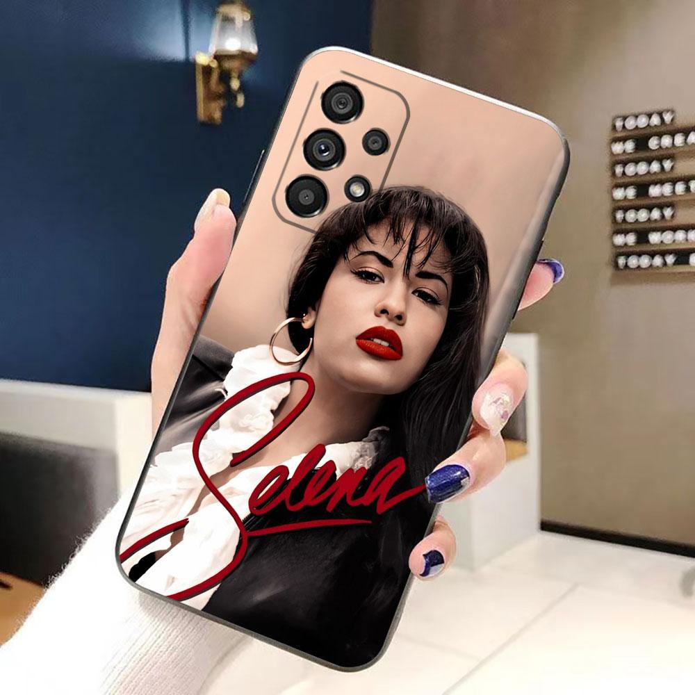 S-Selena Q-Quintanilla Phone Case For Samsung Galaxy A72 A71 A55 A54 A53 A52 A42 A34 A33 A32 A23 A22 A21S A20S Case Funda Shell