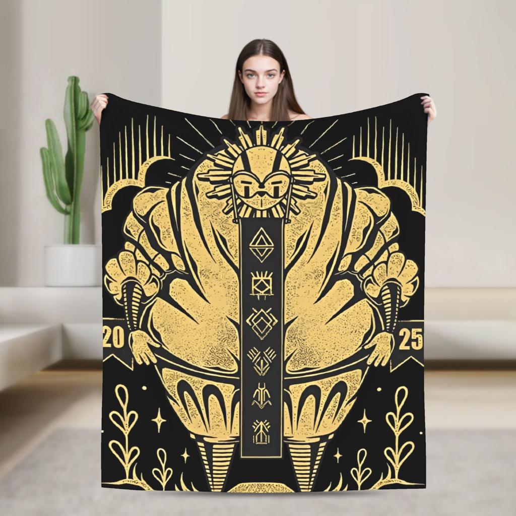 Esquie and rock friends Expedition 33 Blankets  Travel Flannel Throw Blanket For Home Decor Soft Custom Quality Bedspread