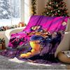 Coraline Pattern Blanket for Home Decoration, Bed, Sofa, Car Travel, Camping, Suitable for All Seasons, Birthday Christmas Gift