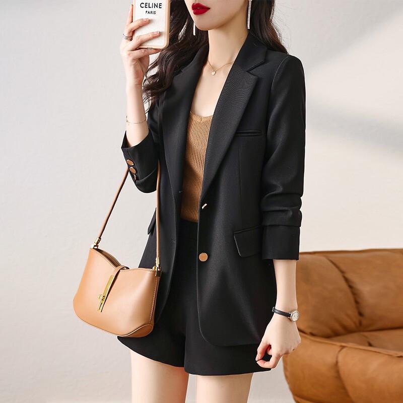 Women's Professional Suit Shorts Set