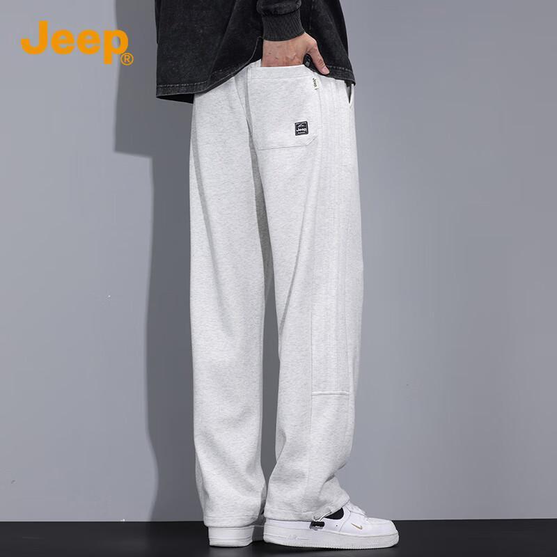 Jeep Men's Versatile Loose Straight Casual Pants