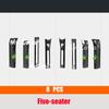 For Zeekr X 2026 2027 Carbon Fiber Door Sill Protector Plate Auto Door Step Scuff Cover Anti-Dirty Interior Trim Accessories