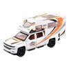1/32 Chevrolet Silverado Recreational Vehicle RV Alloy Car Model Sound and Light Children's Toy Collectibles Birthday Gift