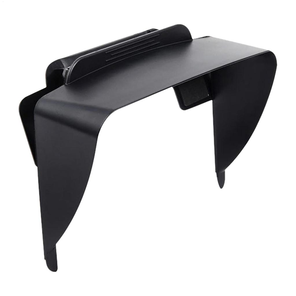 Car Instrument Dash Mask GPS Sunshade Visor Lens Hood Cover Anti Glare Car GPS Navigator Accessory Universal Car Clip Auto Parts