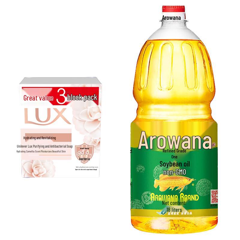 

LUX Antibacterial Soap & Soybean Oil Bundle