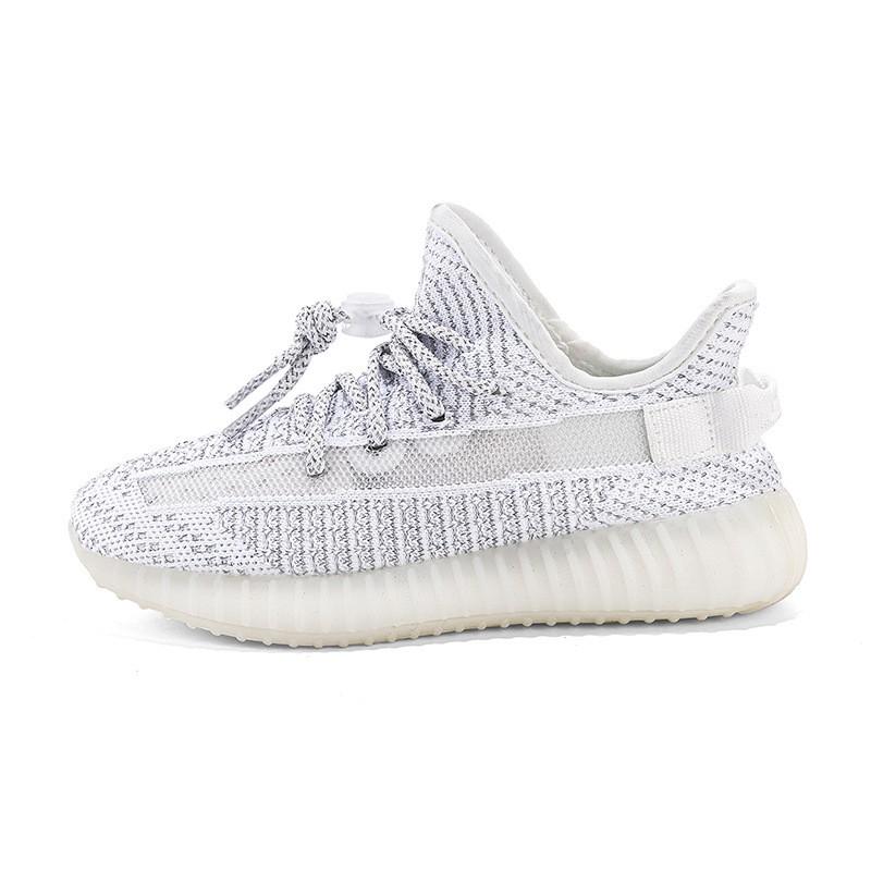 Kids Boost Sneakers 350 Breathable Running Shoes Boys Girls