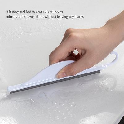 Mini Window Glass Wiper Bathtub Brush Squeegee Household Cleaning Tool