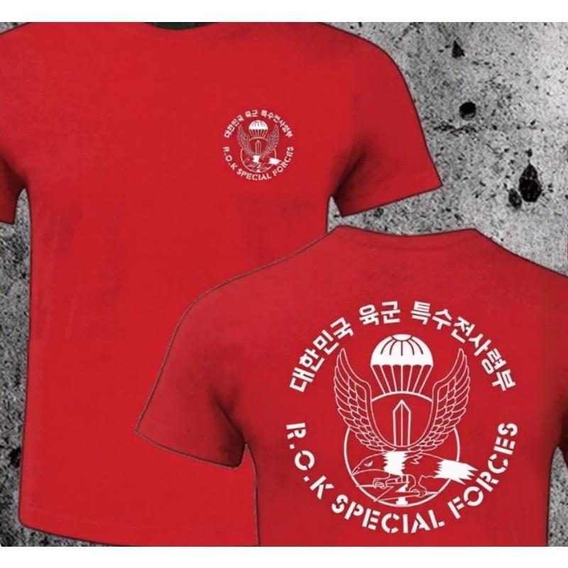 Summer Men's Letter Printed Plus Size Round Neck Short Sleeved 100% Pure Cotton Soft and Loose Military Style Breathable T-shirt