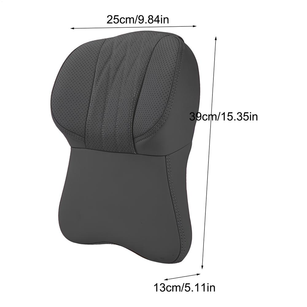 

Car Neck Pillow Adjustable Ergonomic Memory Foam Cushion Car Seat Headrest Neck Support Pillow For Truck SUV RV Automotive чорний