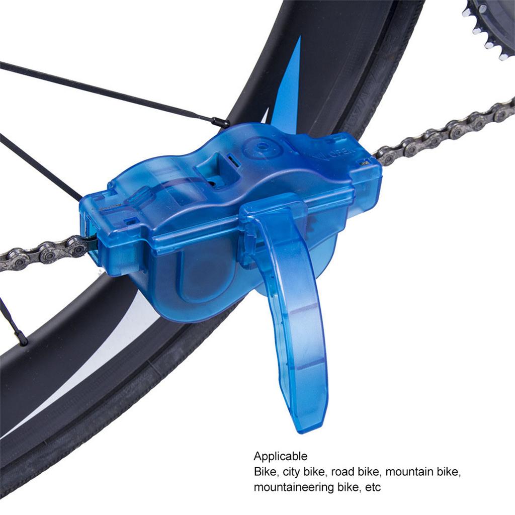 Bike Chain Cleaner Kit Mountain Bike Chain Washing Set Chain Brushes Scrubber Repair Washing Tools