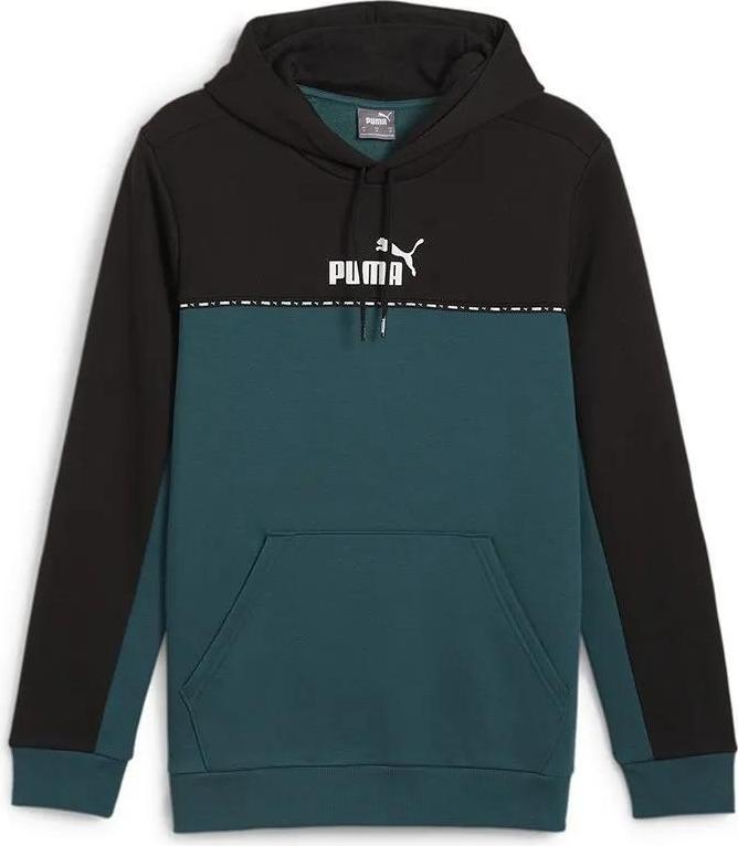 PUMA Ess Block X Tape hoodie synthetic black