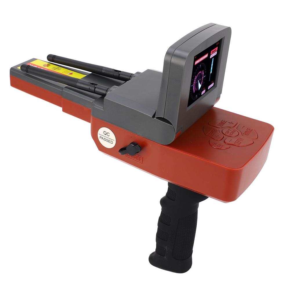 Metal Detector LED Display 9 Modes 1500m 30m Depth Metal Finder Scanner for Full Metal Copper Silver Gold 100‑240V EU