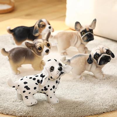 Плюшева іграшка Miglu Bullfight Dalmatian Chihuahua Dog плюшева іграшка, реалістична лялька цуценя, домашній декор, дитячий подарунок на день народження