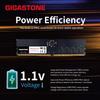 GIGASTONE 16GB X 4 DDR5 4800MHz CL UDIMM Unbuffered Memory Module Upgrade for Desktop PCs (64GB Kit) PC5-38400 40-40-40-77 1.1V 288-pin Non-ECC