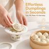 With Dough Cutter Dumpling Mold Non-Stick Steam Bun Mold Baozi Maker Machine  Cooking Use