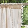 Home Door Curtain for Doorway, Light-filtering Privacy Curtain Bohemian Embroidered Curtain Decoration, Suitable for Temporary Room Dividers,