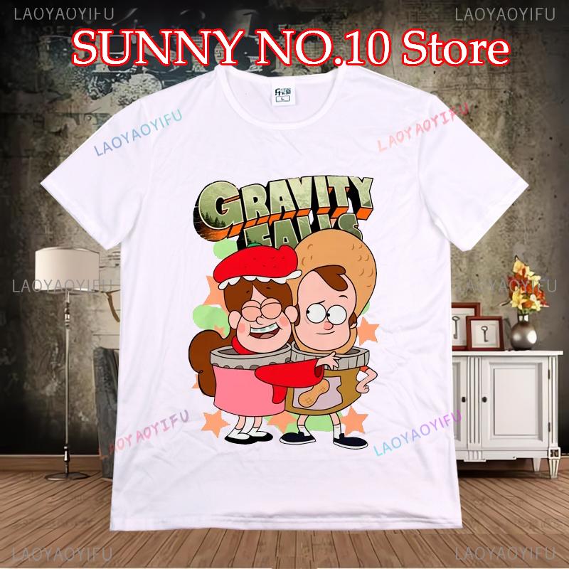 Streetwear New Arrival Soft Popular T-Shirts Unisex Comfortable Gravity Falling T Shirt