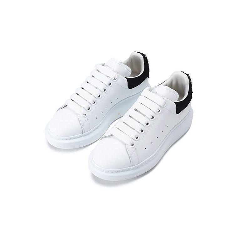 Alexander Mcqueen Oversized Shoes 'Off White Black' Women's 667238WIAF29061