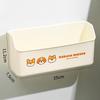 Kitchen Wall-Mounted Cabinet Storage Box Punch-Free with Adhesive Sticker Large Capacity for Spice Jar & Packet Storage