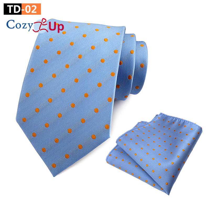 Herren Zweiteiliges Krawattenset Wave Point A Krawatte Manschettenknöpfe Business Fashion Taschentuch Paisley