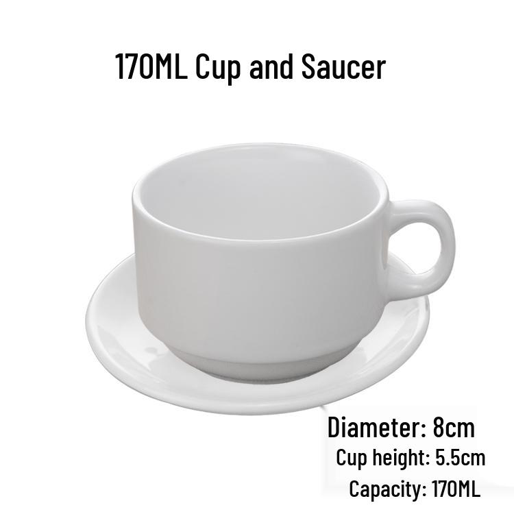 European Ceramic Espresso Cup Set: Creative Solid Color Coffee & Milk Mugs for Couples