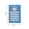 80 Sheets Bear Sticky Notes Cute Cartoon Self-stick Memo Note Memo Pad For School Classroom Office Notebook Kawaii Stationery