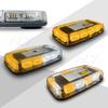 Magnetic Strobe Warning Light: 48 LED, 12V-24V, Flashing Car Roof Emergency Light