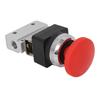 MOV 03EB G1 8 Thread MOV Mushroom Button Mechanical Valve 2 Way Air Mechanical Valve