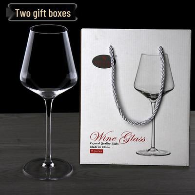 Handmade Crystal Red Wine Glasses