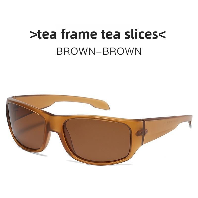 

Stylish Casual Polarized Glasses With Uv400 For Hiking And Summer Outings TeaFrameTeaLeaves