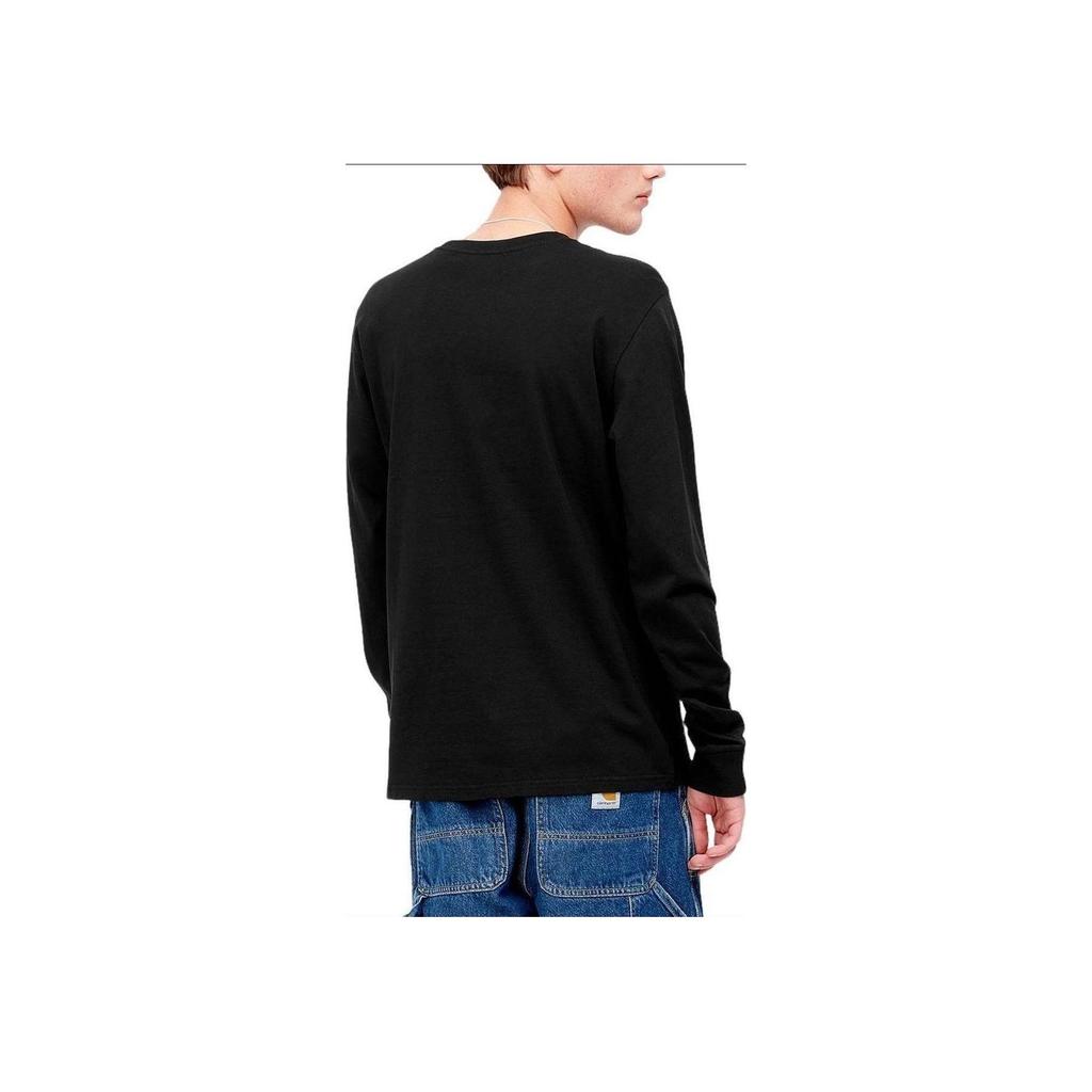Carhartt WIP Long Sleeve Pocket T-Shirt Black Men Streetwear I03043789XX