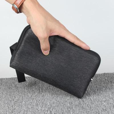 Herren Oxford-Stoff Handgelenk-Clutch-Tasche - Einfache, handgehaltene Handy- und Tragetasche für Frühling/Sommer