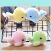 Delightful Dolphin Plush Keychain Toy For Kids Bags Cute And Colorful Soft Toy Collection