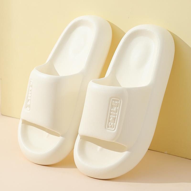 Women EVA Casual Slippers 2024 Summer New Soft Bottom Feet Walking Cool Sandals Household Indoor Outdoor Anti Slip Couple Shoes