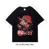 Unisex EU Japanese Anime Chainsaw Women T Shirt Cartoon Printing Cotton T-shirt Harajuku Graphic Tees Clothing Tops Tshirt Manga