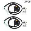 Motorcycle Kill Switch Red Push Button Horn Starter Control Switch Dirt Bike Atv Utv Dual Sport For 22Mm Handlebar Mounted Bars