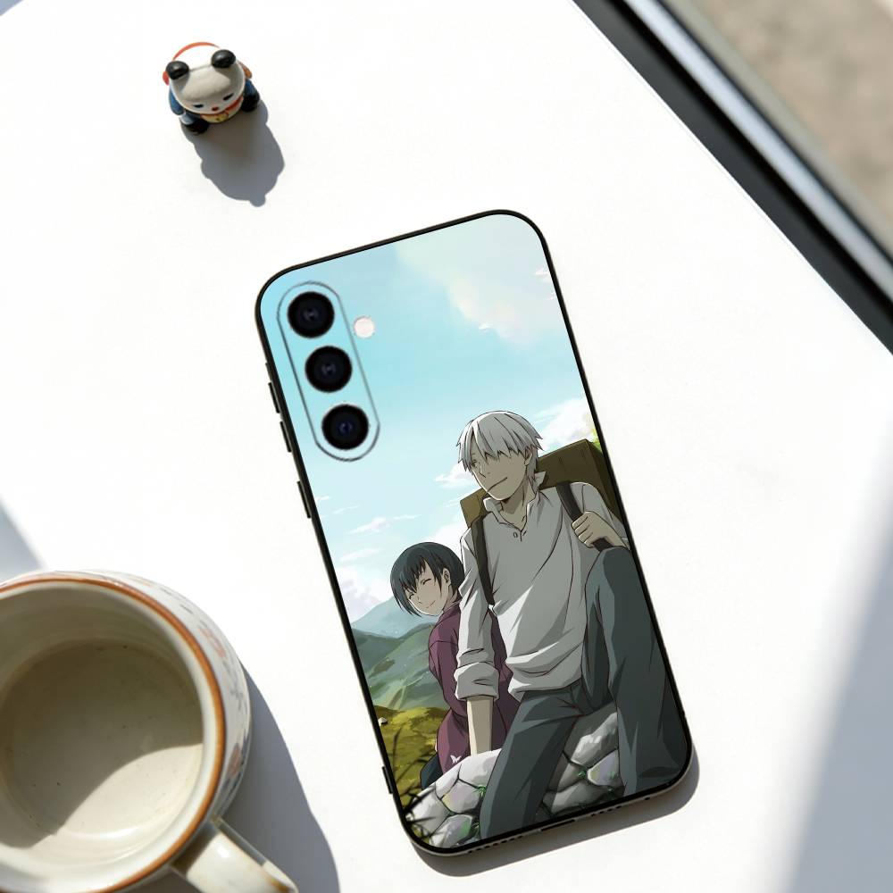 Mushishi Phone Case For Samsung Galaxy A73,A72,A71,A70,A53,A52,A51,Others Soft Black Cover