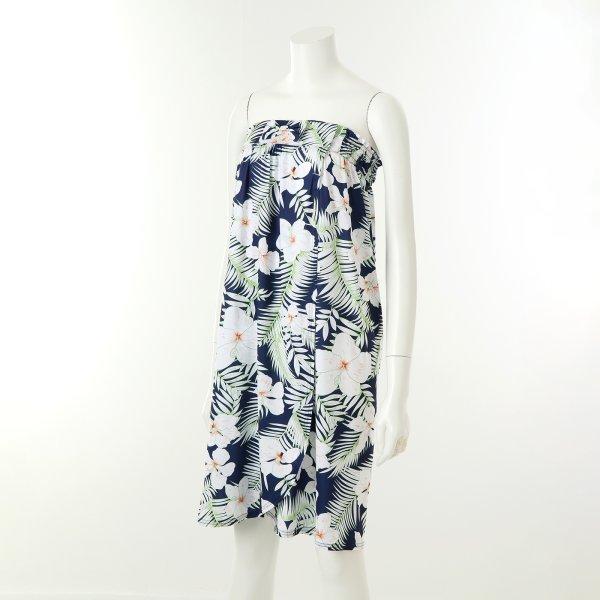 VenuS Women S Golf Gown Hawaiian Print polySpan [vgnS104l]