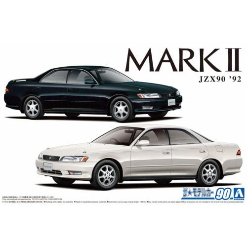 Aoshima Bunka Kyozai (AOSHIMA) 1/24 Scale The Model Car Series No. 90 Toyota JZX90 Mark II Grande/Tourer 1992 Plastic Model
